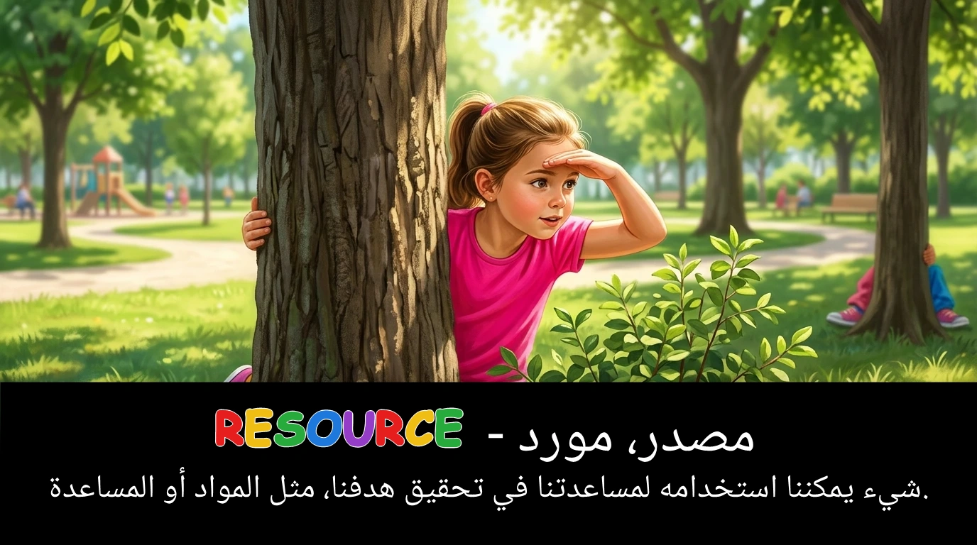 Arabic Illustration for resource